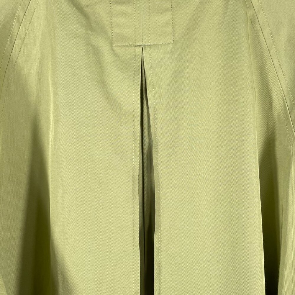 Bagatelle Collection Sage Green Belted Trench Jacket Size L - Picture 7 of 10